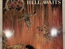 Slayer Hell Awaits LP MX 8020 Combat & Metal Blade 1985 1st Press Vinyl Record