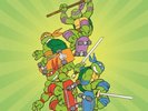 Teenage Mutant Ninja Turtles I II 1 & 2 NES Video Game Soundtrack Colored Vinyl