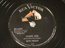 ELVIS PRESLEY Hound Dog RCA 6604 SHELLAC First Press 78 RPM Copy1