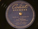 40's JUMP BLUES NEW ORLEANS EARL WILLIAMS Regal Boogie COAST  Beer Song 78 RPM
