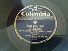 USSR ALEXANDER VERTINSKY & PIANO Russian RARE 78 UK Columbia D311110