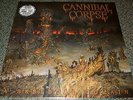 CANNIBAL CORPSE-A SKELETAL DOMAIN-2014 LP-GREY/BLACK VINYL-LIMITED TO 500-NEW