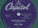 SONNY TERRY - TELEPHONE BLUES
