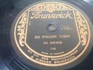 78 RPM ISA KREMER - Jewish Folk Song - Die Poilishe Yuden- BRUNSWICK 706