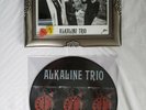 Autographed ALKALINE TRIO Framed Photo w guitar pics and Goddamnit picture disc