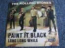 The Rolling Stones-Paint it Black 7 PS-1966 Germany-große Schrift-DECCA DL 25240