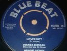 DERRICK MORGAN Lover Boy 1960 BLUE BEAT UK 1st Press  SUPER RARE   BB 18