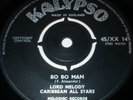 LORD MELODY Bo Bo Man 1960 UK KALYPSO 1st Press  SUPER RARE   45/XX 14