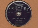 78 rpm Elmo (Elmore) James Trumpet 146 Dust My Broom in G Hear