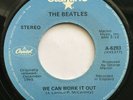 THE BEATLES / WE CAN WORK IT OUT / CAPITOL STAR LINE BLUE LABEL REISSUE