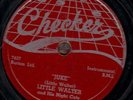 78-BLUES-LITTLE WALTER/NIGHT CATS-JUKE/CAMN'T HOLD ON MUCH LONGER- CHECKER-RARE