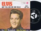 ELVIS PRESLEY She's Not You German 45PS 1962 RCA Victor