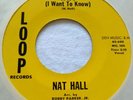 US NORTHERN SOUL 45 Nat Hall Why/ You Don't Know