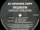 Delirium* ?– Days Of Our Lives Hardcore Old Skool Rave 12