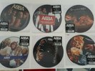 6 x Abba 7'' picture discs...new & unplayed..splits on some sleeves