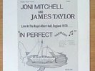 JONI MITCHELL JAMES TAYLOR Live Albert Hall 1970 Vinyl LP In Perfect Harmony