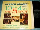 Pepper Adams Quintet ?–10 To 4 At The 5-Spot - RIVERSIDE JAPAN STEREO SMJ6129 NM