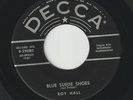 ROCKABILLY 45 ROY HALL Blue Suede Shoes / Luscious DECCA 29880 NM