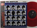 BEATLES A Hard Day's Night EMI/ODEON LP NM mono japan 1982 reissue red vinyl