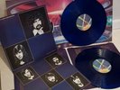 BLUE VINYL ELO Electric Light Orchestra Out Of The Blue double album LP & poster