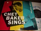 CHET BAKER SINGS LP PACIFIC JAZZ PJ-1222 - RARE MONO FIRST PRESSING - CLEAN