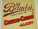 VTG BIG BAMBU CHEECH & CHONG LP VINYL RECORD ALBUM NM W/ROLL PAPER 1972 SP 77014