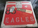Eagles Live UK 1980 Double LP - Asylum Strawberry Complete
