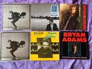 Konvolut Bryan Adams 3 LPs + 11 Maxi Singles cuts like a knife Into the Fire