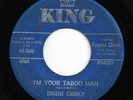 Mod New Breed R&B 45 EUGENE CHURCH I'm Your Taboo Man/Light Of Moon HEAR King