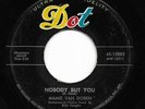 Mod Popcorn R&B 45 MAMIE VAN DOREN Nobody But You/A Lifetime Of Love HEAR Dot