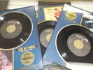LOT/ 3 ELVIS PRESLEY  45 RECORDS, LOVE ME TENDER, DON'T BE CRUEL, JAILHOUSE ROCK