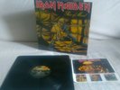 Iron Maiden Piece of Mind EMA 800 UK A-2U/B-2U inner + fan club insert Ex+/EX