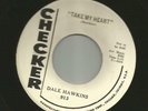 ROCKABILLY bw TEEN -DALE HAWKINS - TAKE MY HEART- HEAR -1958 PROMO CHECKER 913
