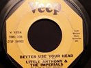 Northern Soul LITTLE ANTHONY &The IMPERIALS Better Use Your Head Original.