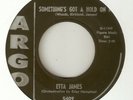 RNB ETTA JAMES Somethings Got A Hold On Me ARGO CHICAGO NORTHERN SOUL USA 45