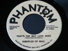 Disciples of Soul   That's the Way Love Goes / Together   Phantom soul funk 45