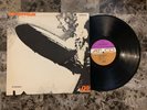 LED ZEPPELIN GREECE IMPORT BROWN AND PURPLE ATCO  LABEL VINYL LP EX+
