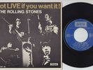 The ROLLING STONES * Got Live * 1970 French Original EP *
