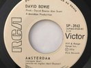 DAVID BOWIE Amsterdam / Sorrow RARE MEXICO RADIO PROMO 45 mexican white label EX