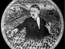 ADOLF HITLER PICTURE DISC RECORD NAZI GERMANY BERLIN WORLD WAR II