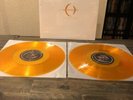A PERFECT CIRCLE   EAT THE ELEPHANT 2X TRANSLUCENT ORANGE VINYL SUPER RARE PROMO