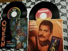 Queen/Freddie Mercury, 2pk45s,Pain Is So Close To Pleasure & Love Kills,VG+, Can