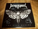 Death Angel The Evil Divide LP Record Vinyl Signed By Entire Band MINT