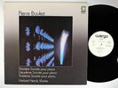 PIERRE BOULEZ Piano Sonatas (Herbert Henck, p) WERGO DIGITAL 2 LPs