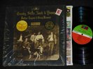 CROSBY, STILLS NASH & YOUNG   DEJA VU LP In Shrink HYPE STICKER EX+ SD-7200 VPI