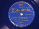 The Yacht Club Boys COLUMBIA 2908-D Blue Wax  E- PRE WAR JAZZ 78