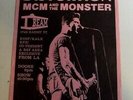 vtg org SOCIAL DISTORTION MCM & THE MONSTER Punk Flyer kbd hardcore early '80s