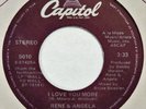 RENE & ANGELA I Love You More CAPITOL 45 modern soul boogie NM 7” HEAR