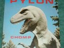 PYLON - CHOMP LP - PRIVATE PRESSING ON DB ROCK - ORIGINAL 2 PICTURE POSTCARDS