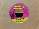 THINGS TO COME 'TIL THE END/ I'M NOT TALKIN' 45 RPM RECORD  EXCELLENT